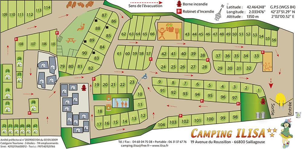Mobil Home Dans Camping 萨亚古斯 外观 照片